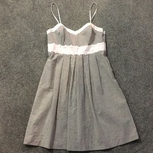 NWOT Democracy Size 4 Black/White Striped Dress